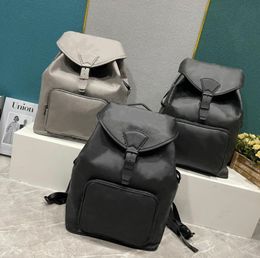 Rugzakstijl Nieuwe heren Dames Mode Casual ontwerp Luxe lederen rugzak Schooltas Topspiegel Kwaliteit reliëfdruk Portemonnee Outdoor tas