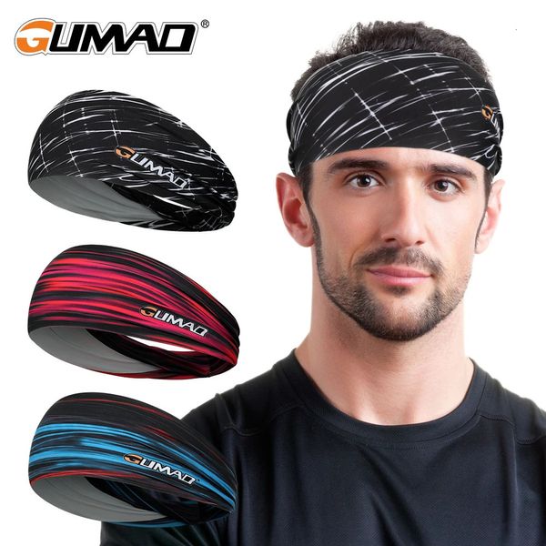 Diadema deportiva Banda de sudor elástica yoga corredor Banda para el cabello Vendedor de sudor entrenamiento Tenis Fitness Jog Baloncesto de baloncesto Mujeres 240402