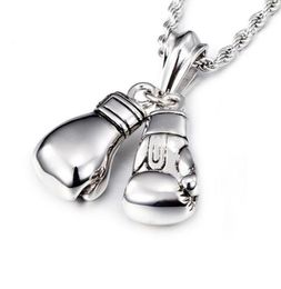 Sport Men Boxer Handschoen ketting