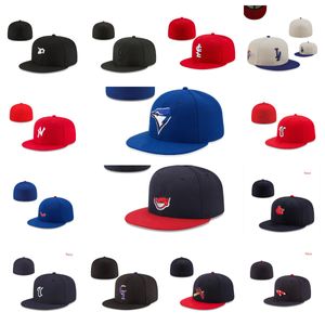 Sport Nieuwste passende hoeden Snapbacks Bal Designer Fit Hoed Borduursel Verstelbaar Honkbal Katoenen petten Alle teams Buitensporten Hip Hop Gesloten gaas Su 2024 Hot Sale