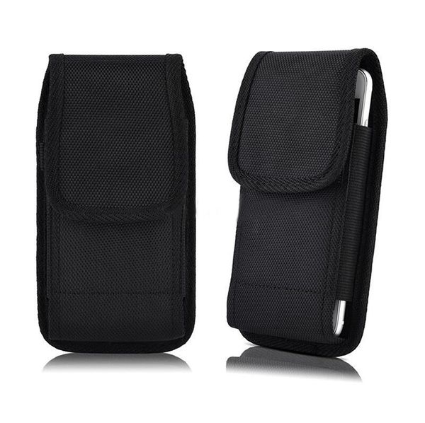 Sport Nylon Holster Ceinture Clip Pouch Téléphone Housse Etui Universel Pour 3.5-6.3 pouces iPhone 11 pro max XS MAX X XR 7G 8G Samsung S8 S9 PLUS