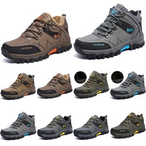 Sport Running Athletic Bule Black Blanc Brown Brown Grey Mens Trainers Sneakers Chaussures Fashion Outdoor Taille 39-47-11 Gai