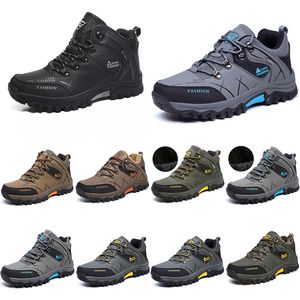Sport Running Athletic Bule Black Blanc Brown Brown Grey Mens Trainers Sneakers Chaussures Fashion Outdoor Taille 39-47-53 Gai