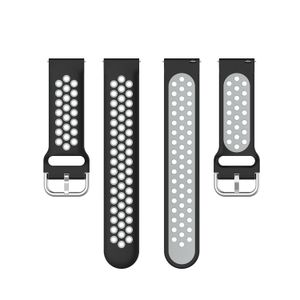 Sport Silicone Breathable Watch Band Band pour Samsung Galaxy S2 S4 Smart Watch Re-Wristban coloré pour Gear Sport