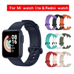 Sport Smart Watch Strap Silicone Vervanging Horlogeband voor Vrouwen Polsband voor Xiaomi Redmi MI Watch Lite Groothandel