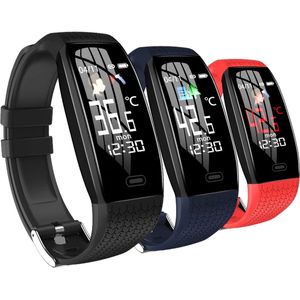 Sport Smart Polsbandjes Horloge Mannen Fitness Gezonde Tracker Sport Bloeddruk Hartslag Monitor Waterdicht Intelligente Polsband Armband voor Android IOS-telefoon