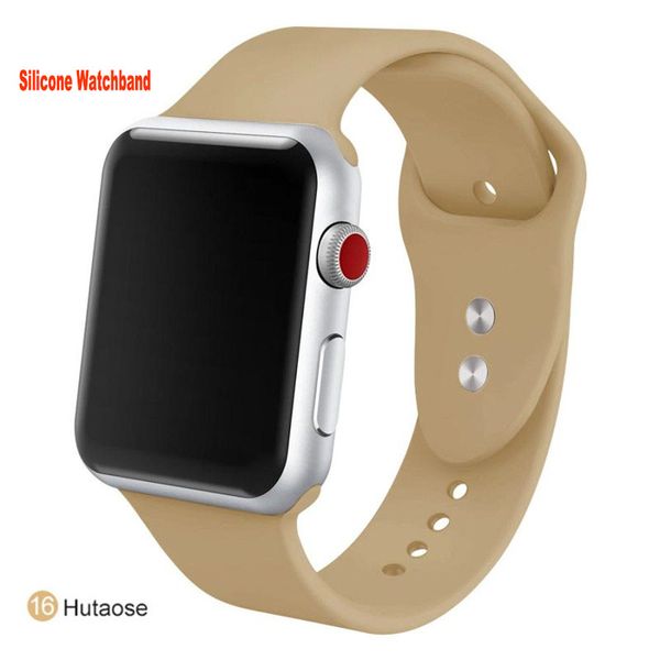 STACTES SPORTS POUR APPON WATCH 7 6 SE 5 BANDE 44MM 40MM 42MM 38MM 45MM SILICONE TPU CORREA IWATCH 6 SE 5 4 3 2 1 BANDES