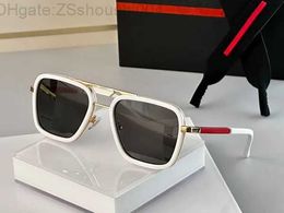 Gafas de sol deportivas Línea Rossa Colección de gafas Ultra Thin Metal Onepiece Silicone Nasal Cushion Alta calidad Dinámica al aire libre Mujer y hombre Sunglass BT8T