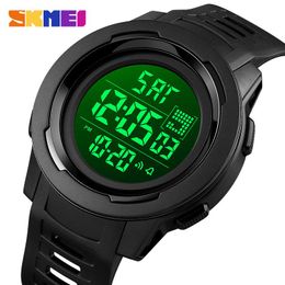 Montre de sport hommes réveil 5Bar montres étanches multifonction numérique Reloj Hombre mâle Montre Homme SKMEI 2021 montres-bracelets