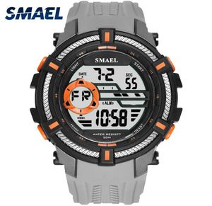 Sport Watchs Military Smael Cool Men Men Big Dial S Shock Relojes Hombre Casual LED Horloge1616 Digital Wrist Wristproofrof 4478296