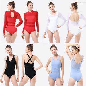 Sport Vrouwen Antenne Yoga Jumpsuit Strakke Sexy Geïntegreerde Dame Hoge Elasticiteit Ballet Oefening Training Gymnastiek pak Stretch Sport Tanks Definiëren