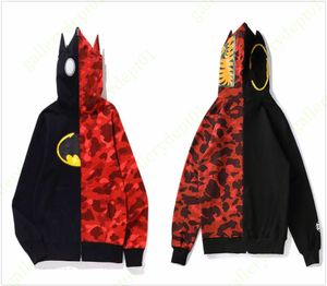 Sport zip omhoog hoodie heren ontwerper hoodies dames hoodys camouflage gloed pure kleding katoen sweatshirts luminous printen oversized panelen kleding a2