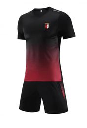 Sporting Clube de Braga Survêtements pour hommes loisirs d'été costume à manches courtes costume de sport loisirs de plein air jogging loisirs sport chemise à manches courtes