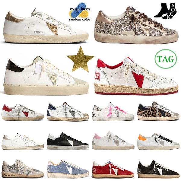 Golden Goose Loafers GGDB Super Star Sneakers Chaussures plates - formes Designer Superstar Deluxe Classic loafers Casual dhgate hommes femmes Italian sneakers 【code ：L】