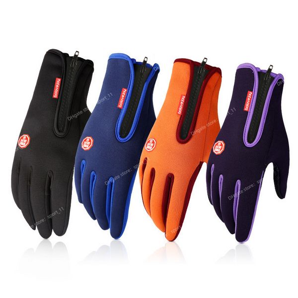 Guantes cálidos de invierno a prueba de viento, guantes de esquí para nieve, guantes de snowboard, motociclismo, guantes de invierno con pantalla táctil, accesorios para deportes de invierno, guantes de esquí y snowboard