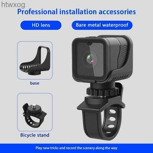 Caméras vidéo d'action sportive Mini caméra de sport DV haute définition 1080p avec caméra WiFi étanche Hotspot pour enregistreur de conduite de moto et de vélo YQ240119