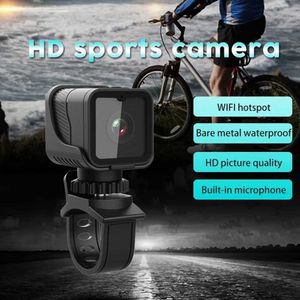 Sport Action Video Camera's 1080p High-Definition Portable Sports Mini Camera met hotspot wifi waterdichte camera motorfiets en fietsendrijfrecorder J0518