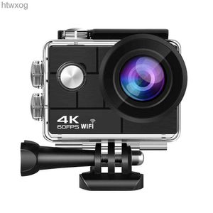 Caméras vidéo d'action sportive caméra d'action 4k 60fps wifi casque caméra caméra sous-marine 360 degrés étanche pour vlog vélo ski youtube tir YQ240129