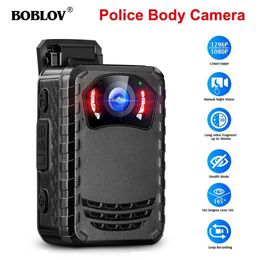 Sport Action Video Camera's Boblov N9 Full HD Politie Human Camera 165 graden Lens Infrarood Night Vision SD Card Storage Mini Camera Professional Lichtgewicht Human CA