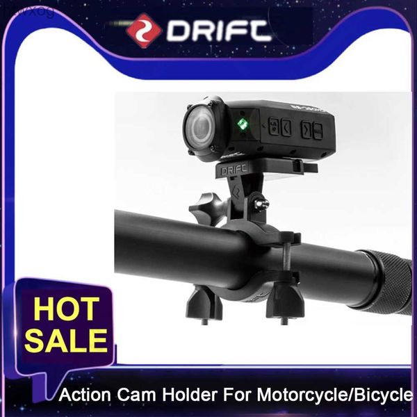 Cámaras de video de acción deportiva DRIFT Sport Cam Accesorios Cámara de acción Stealth Motocicleta Bicicleta Soporte para bicicleta Manillar Go Pro Rollbar Mount para Ghost 4K X S YQ240119