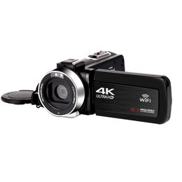 Caméras vidéo d'action sportive Caméra de vlogging complète 4K pour YouTube Live Streaming Caméscope numérique extérieur WiFi Webcam 48MP Blogger Recorder Pographie 231212