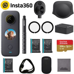 Caméras vidéo d'action sportive Insta360 ONE X2 Caméra d'action 5.7K Vidéo 10M Stabilisation de l'état de flux étanche Insta 360 ONE X 2 Caméra de sport 231128