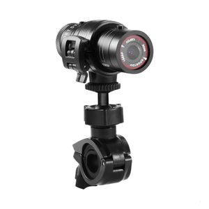 Cámaras de vídeo de acción deportiva Mini cámara F9 Full HD 1080p Bicicleta de montaña Casco de motocicleta Cámara de acción deportiva Grabadora de vídeo Accesorios de motocicleta 230420