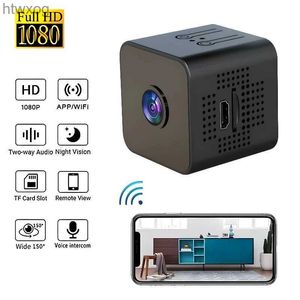 Sportactie videocamera's Mini vierkante binnencamera Verbeterde HD 1080P videocamera's Thuiskantoor Bewegingsgeluidsdetector Nachtzicht WiFi-netwerkcamera YQ240129