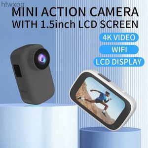 Cámaras de video de acción deportiva Nuevo para GO 3 Cámara de acción HD 4K Wifi Pantalla táctil IPS Cámara para pulgar Anti-vibración Ciclismo al aire libre Cámara deportiva Bodycam Grabadora de auto YQ240129