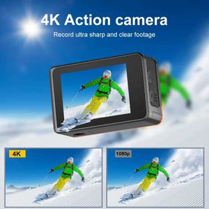 Sports Action Video Cameras OurLife Action Camera Ultra HD 4K double écran 2.0 WiFi 170D 16MP sous-marin 30m CAME CAME CAME APPAREIL 4K CAMERIE 4K CAMERIE J0518