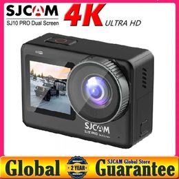 Sports Action Video Cameras SJCAM SJ10 Pro Dual Screen Gym STABLE WiFi Remote 4K Action Camera Ultra HD 4K / 60FPS EIS Ultra HD Extreme Sports Camera B240516