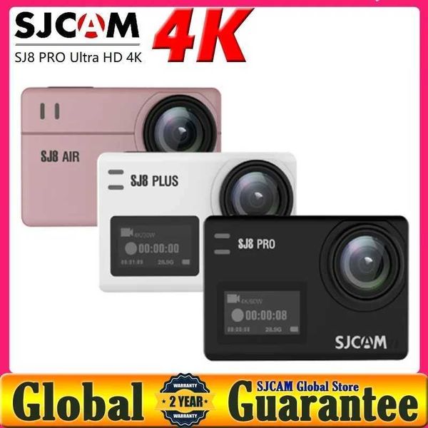 Sports Action Video Cameras SJCAM SRIE SERICE SJ8PRO SJ8PLUS SJ8AIR Extreme Sports Action Camera WiFi Control Contrôle HELMET DV J240514