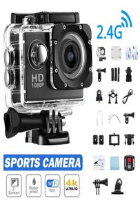 Sport Action Video Camera's Ultra HD Action Camera 30FPS170D Waterdichte onderwatervideo -opname Camera 4K GO Sports Pro Camera1056521