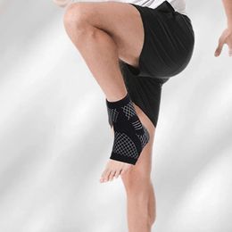Sports Ankle Support Sleeve 1PC Ankle Support Brace Stabilizer For Sprained Ankle Stretchy Ankle Guard Sleeves For Running