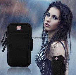 Sportarmband Case Cover Running Jogging Arm Band Holder Holder Bag voor 4-6 inch Universal Phone Arms Pack Outdoor Mobile Phone Tassen