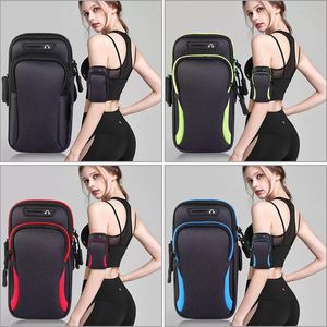 Étuis à brassard de sport, pochettes pour téléphone portable, pochette à fermeture éclair pour Fitness, course à pied, sacs de taille, poche pour cartes pour téléphone portable, smartphone, taille universelle