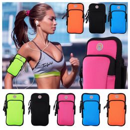 Brassard de Sport pour téléphone, sac de course, support pour téléphone, étui pour téléphone portable, Jogging, Gym, sac de taille, pochette de poignet