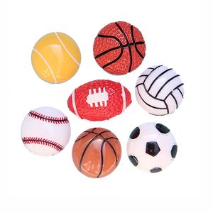 Sportbal Koelkast Magneten Koelkast Sticker Creatieve Basketbal Honkbal Voetbal Hars Magnetische Sticker Woondecoratie