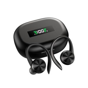 Sport Bluetooth draadloze hoofdtelefoon met MIC IPX5 Waterdichte oorhaken Bluetooth oortelefoons Hifi Stereo Music Ear buoeds voor telefoon