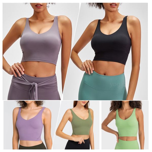 marca de sujetador deportivo align lu lu alinear limón las mujeres push up fitness yoga sujetador sujetador deportivo top transpirable chaleco para correr ropa interior de gimnasio tops deportivos para mujeres mujer dama