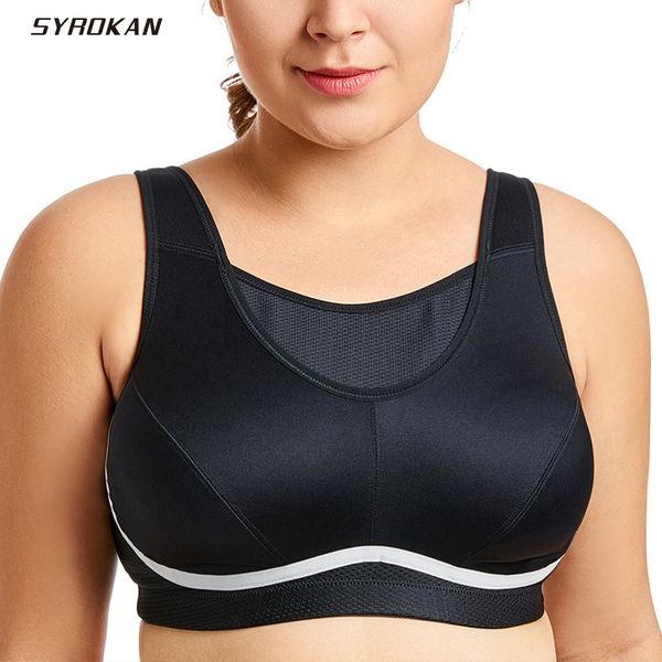 Soutien-gorge de sport SYROKAN pour femmes, grande taille, impact élevé, sans rebond, silhouette complète, prix d'usine, conception experte, qualité, dernier style, statut d'origine