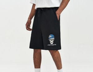 Sport Casual herenbroek Katoen Losse oversized print Korte broek Trend Designer shorts
