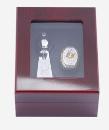 Sports Collectibles Rugby Ring Fantasy Footy 10 cm Trophy Boutique Box Memorial Gift4371883