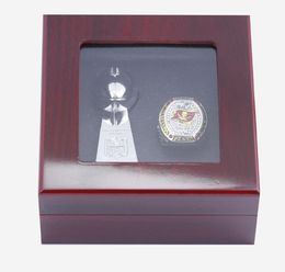 Sports Collectibles Rugby Ring Fantasy Football 10 cm Trophy Boutique Box Memorial Gift7923475