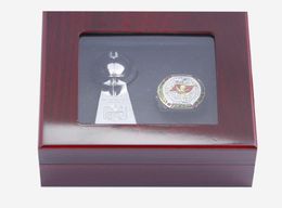 Sports Collectibles Rugby Ring Fantasy Football 10 cm Trophy Boutique Box Memorial Gift2950807