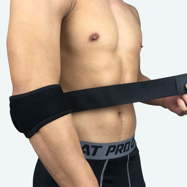 Sangles de soutien de coude à Compression sportive, avec coussin de GEL, bande réglable pour golfeur de Tennis, soulage la tendinite, la douleur de l'avant-bras