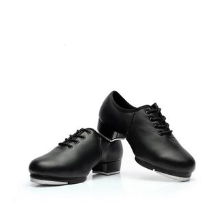 Zapatos de baile deportivos para adultos y niños, zapatos de claqué de rendimiento, suela suave, zapatos de cuero Natural, zapatillas de deporte, zapatos de baile 240304