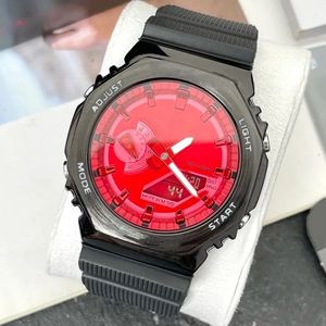 Sports Digital Quartz GM Men's Watch Full Fonction World Time Alloyal LED CALLAN