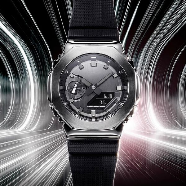 Montre de sport à quartz numérique pour hommes, originale, résistante aux chocs, pour l'alpinisme, en plein air, étanche, LED, lumière de levage automatique, pleine fonction, boîte en métal 2100, vente en gros