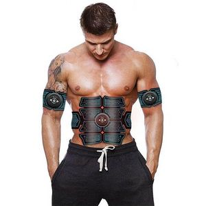 Entretenimiento deportivo Máquina de cinturón de vibración Entrenador de abdominales EMS Estimulador muscular abdominal Tóner Equipo de entrenamiento físico Cinturón de gimnasio en casa 220812